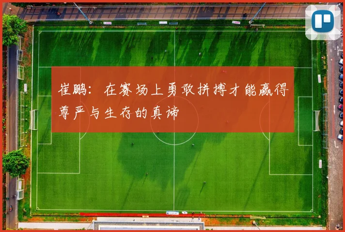 崔鹏：在赛场上勇敢拼搏才能赢得尊严与生存的真谛